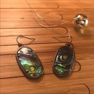 Kendra Scott Abalone earrings